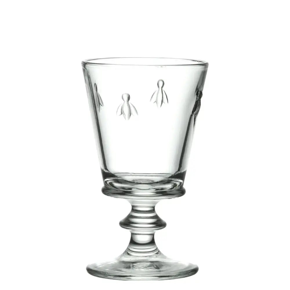 Bee Wine Glass Set-6 - Clear - La Rochere NA