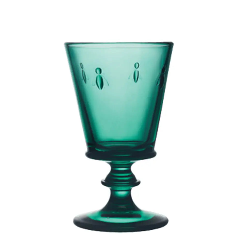 Bee Wine Glass Set-6 - Emerald - La Rochere NA