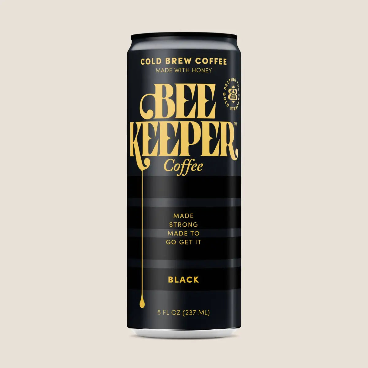 Beekeeper Cold Brew - Black - Craft Coffee with Honey - Beekeeper Coffee