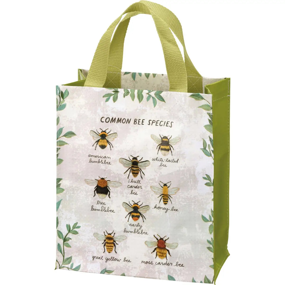 Bees Reusable Shopping Tote or Gift Bag - Primitives by Kathy