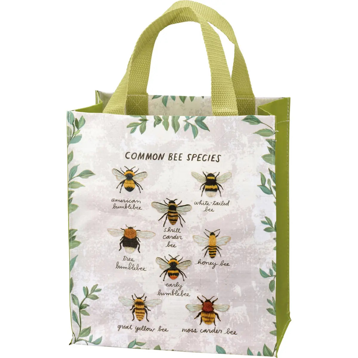 Bees Reusable Shopping Tote or Gift Bag - Primitives by Kathy