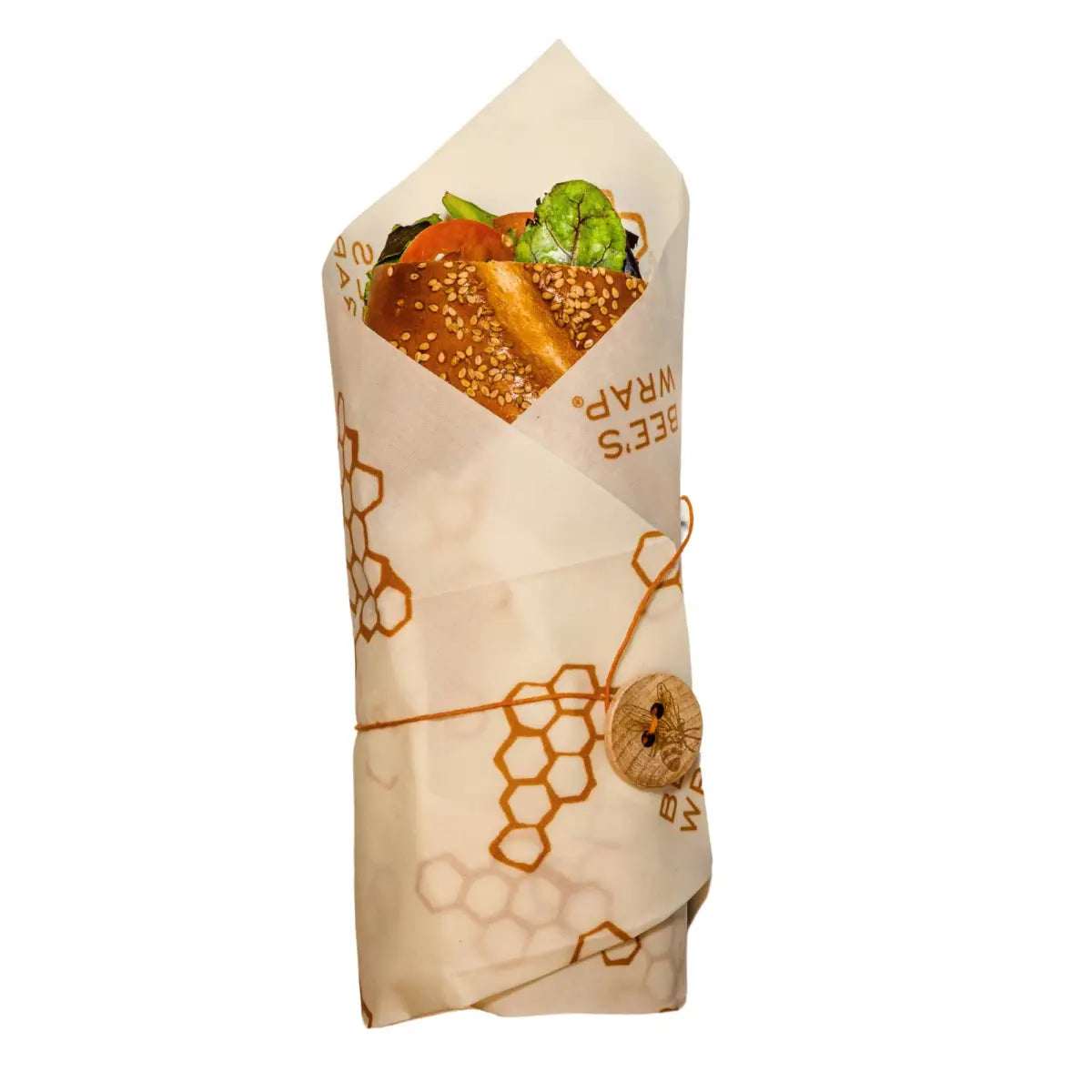 Beeswax Sandwich Wrap - Honeycomb Print - Reusable and Eco-Friendly - Bee’s Wrap