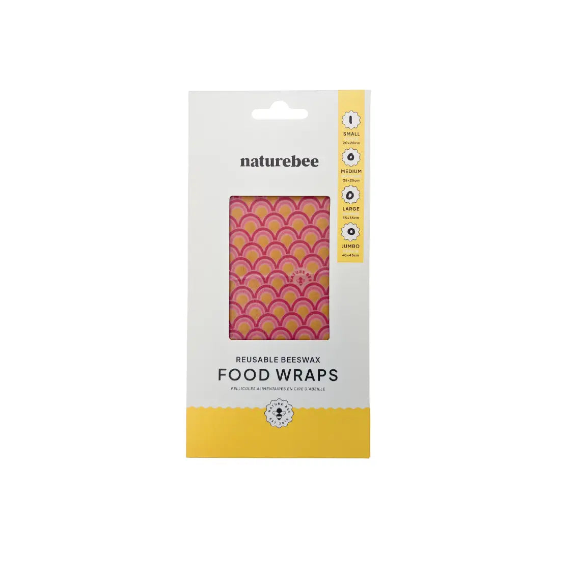 Beeswax Food Wrap - Small / Purple Meadow - NATURE BEE