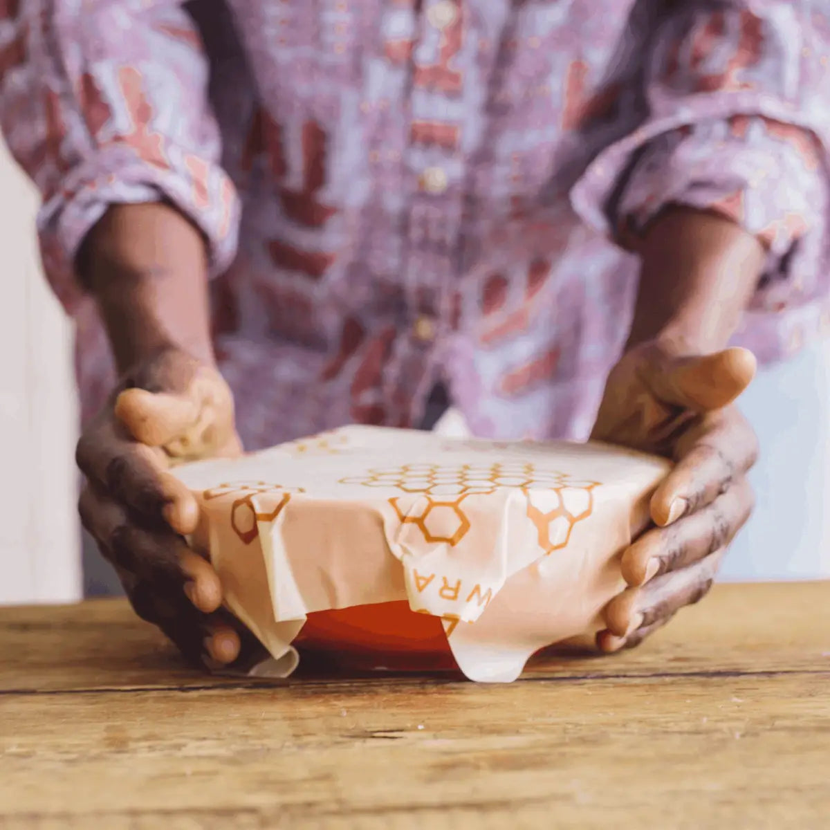 Beeswax Food Wraps - Honeycomb - Pack of 3 - Bee’s Wrap