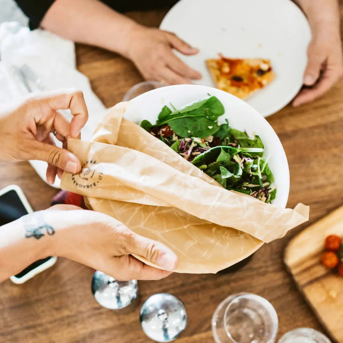 Beeswax Food Wraps Starter Set - Organic (pack of 3) - OLSEN + OLSEN