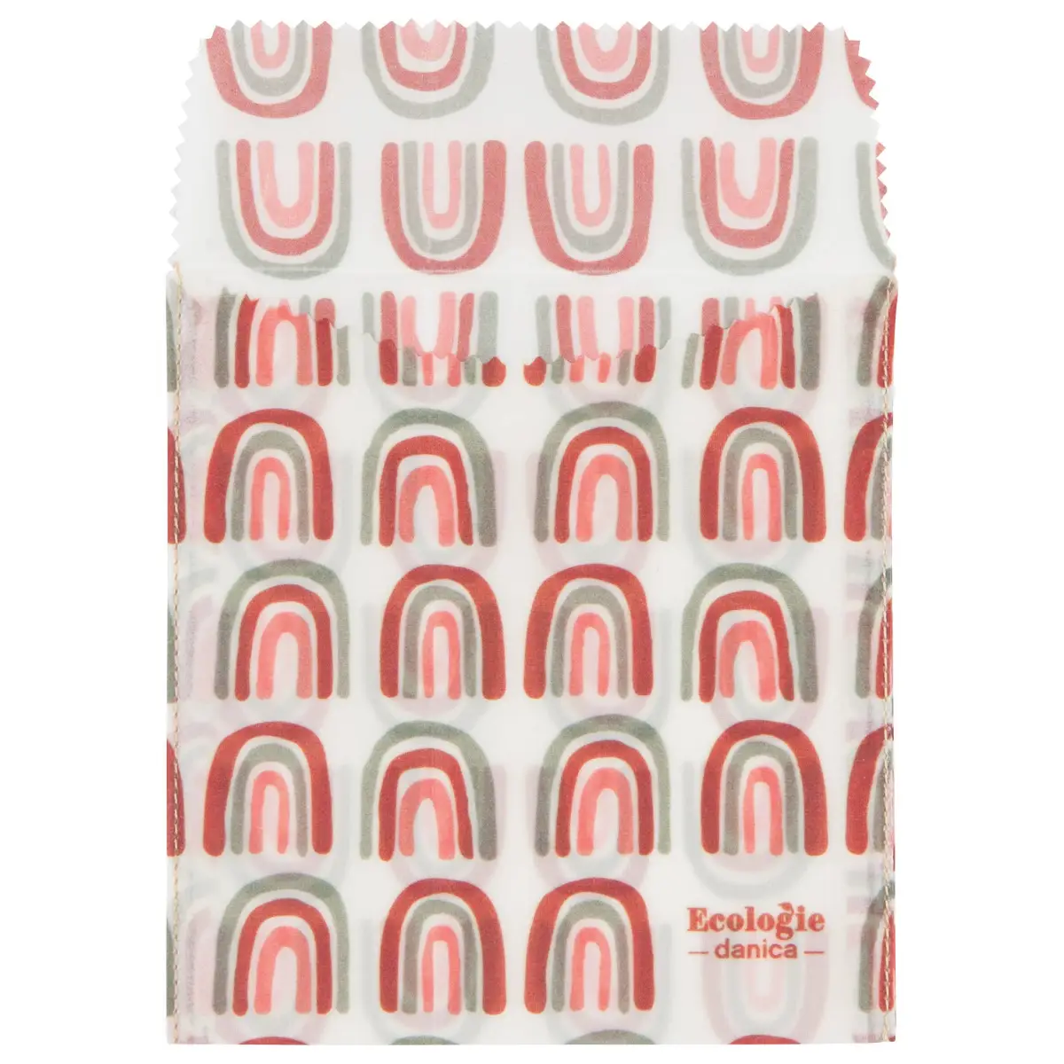Beeswax Sandwich Bags - Set of 2 - Rainbows - Ecologie