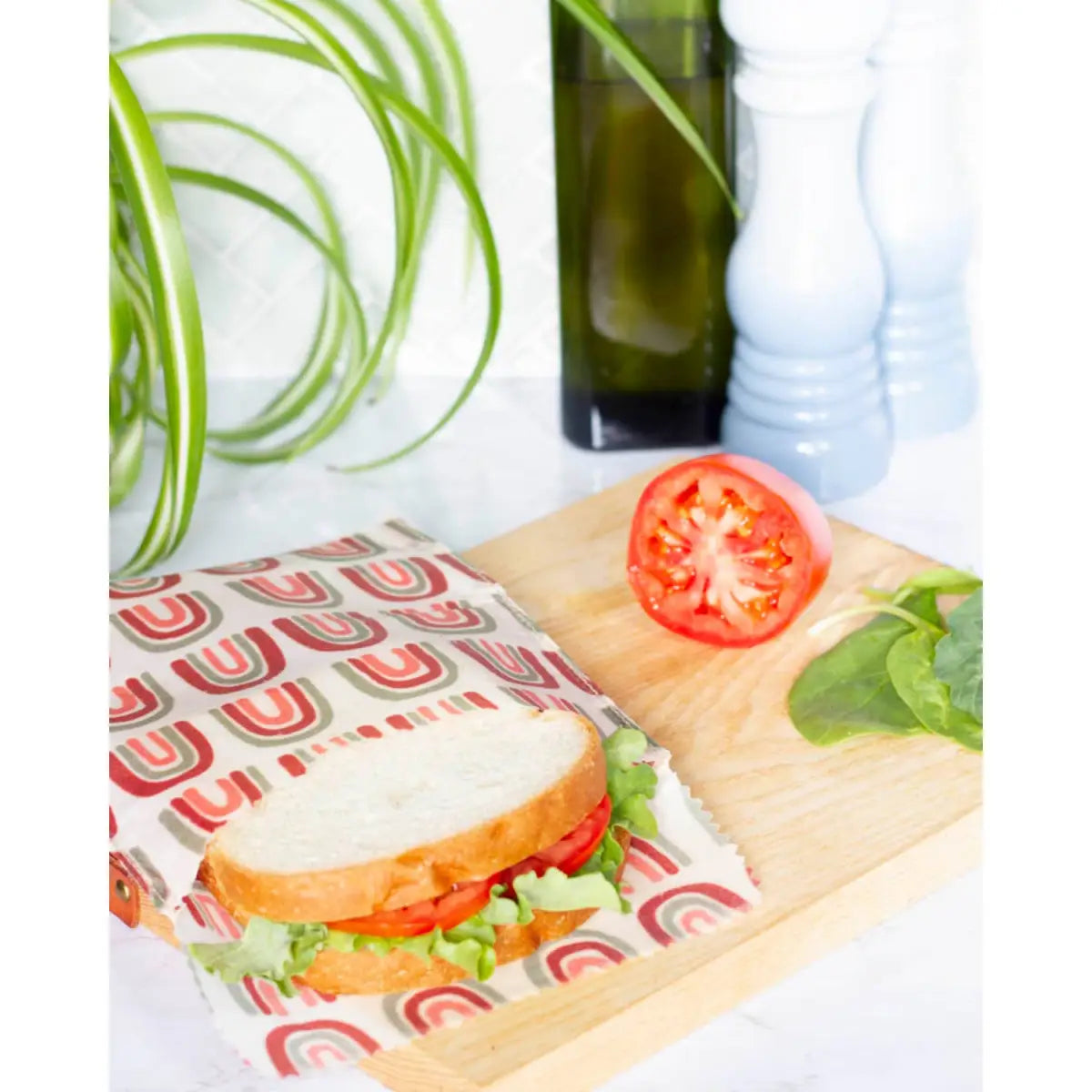 Beeswax Sandwich Bags - Set of 2 - Rainbows - Ecologie