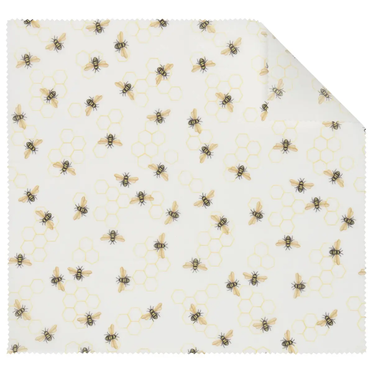 Beeswax Wrap - Bees and Honeycomb - Set of 3 - Ecologie