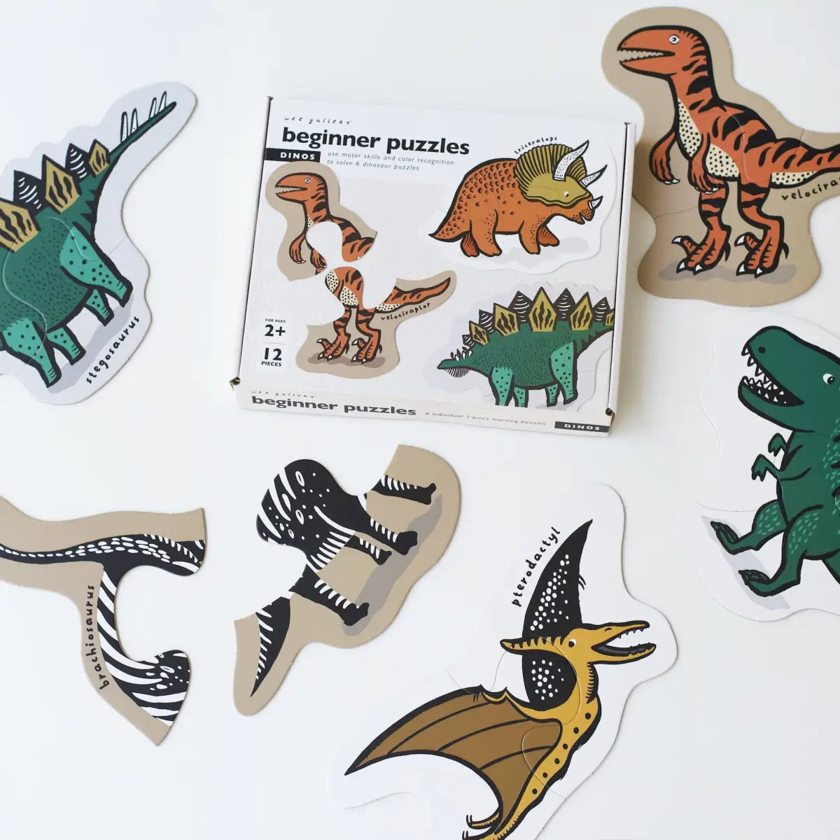 Beginner Puzzles - Dinos - Wee Gallery