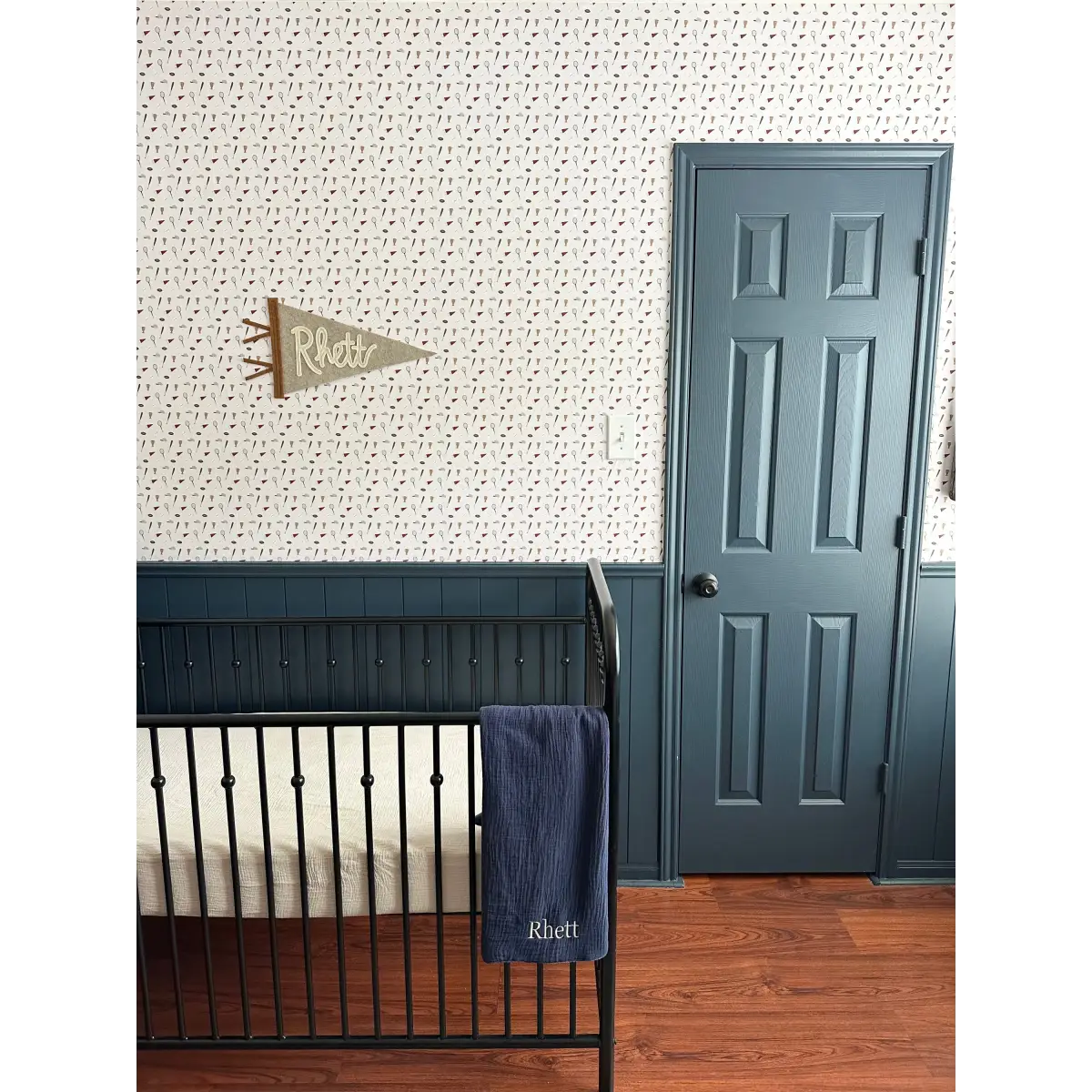 Benny Wallpaper - Sports for Kids - by Lauren Blair Hersey - Loomwell Home Goods