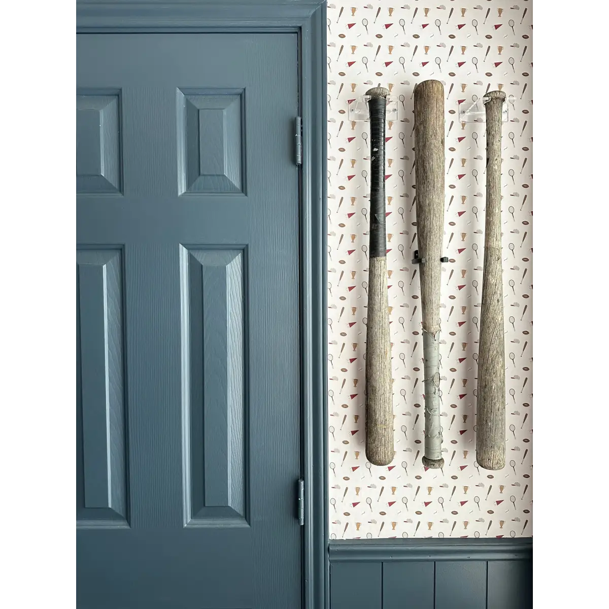 Benny Wallpaper - Sports for Kids - by Lauren Blair Hersey - Loomwell Home Goods