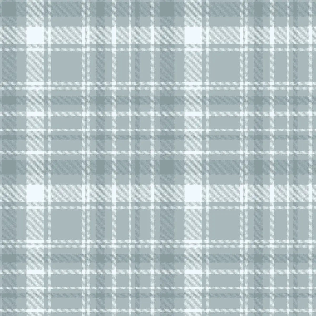 Bentley Wallpaper - Single Color Plaid - by RNM Arts - Sample 1 foot by 1 foot / Blue - Loomwell Home Goods