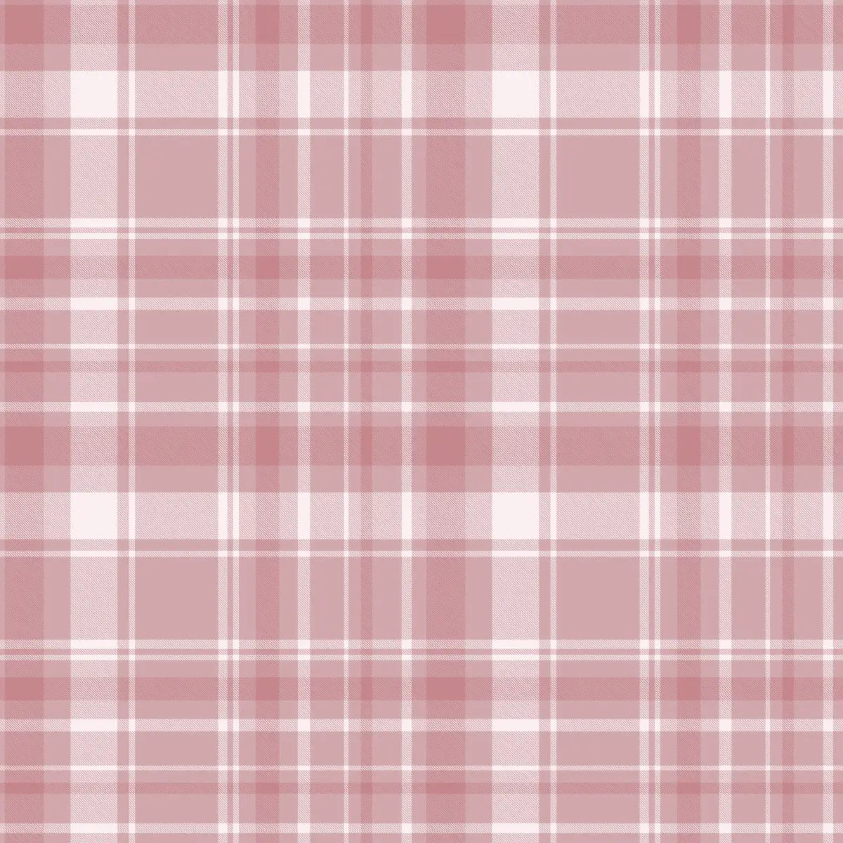 Bentley Wallpaper - Single Color Plaid - by RNM Arts - Sample 1 foot by 1 foot / Pink - Loomwell Home Goods