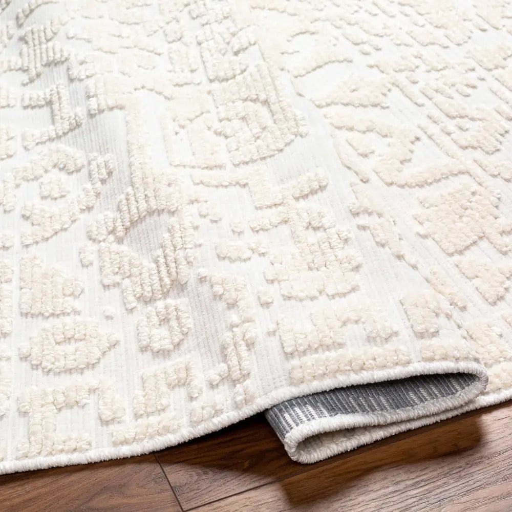 Beren Cream Washable Area Rug - Boutique Rugs