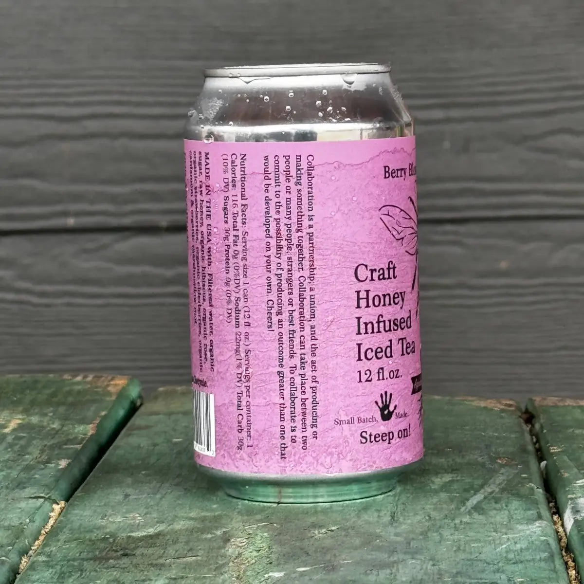 Organic Iced Tea with Honey - Berry Blossom - Wehrloom Honey