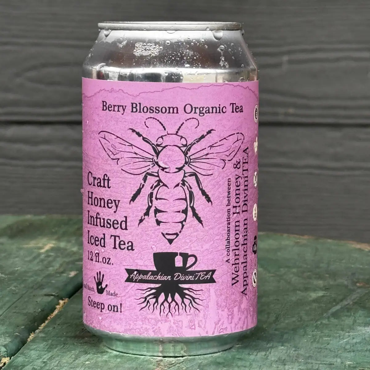 Organic Iced Tea with Honey - Berry Blossom - Wehrloom Honey