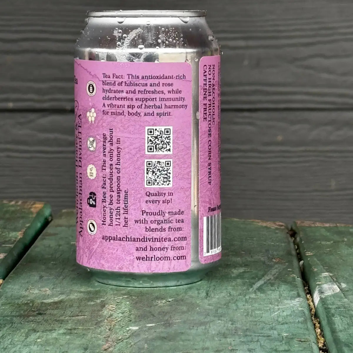 Organic Iced Tea with Honey - Berry Blossom - Wehrloom Honey