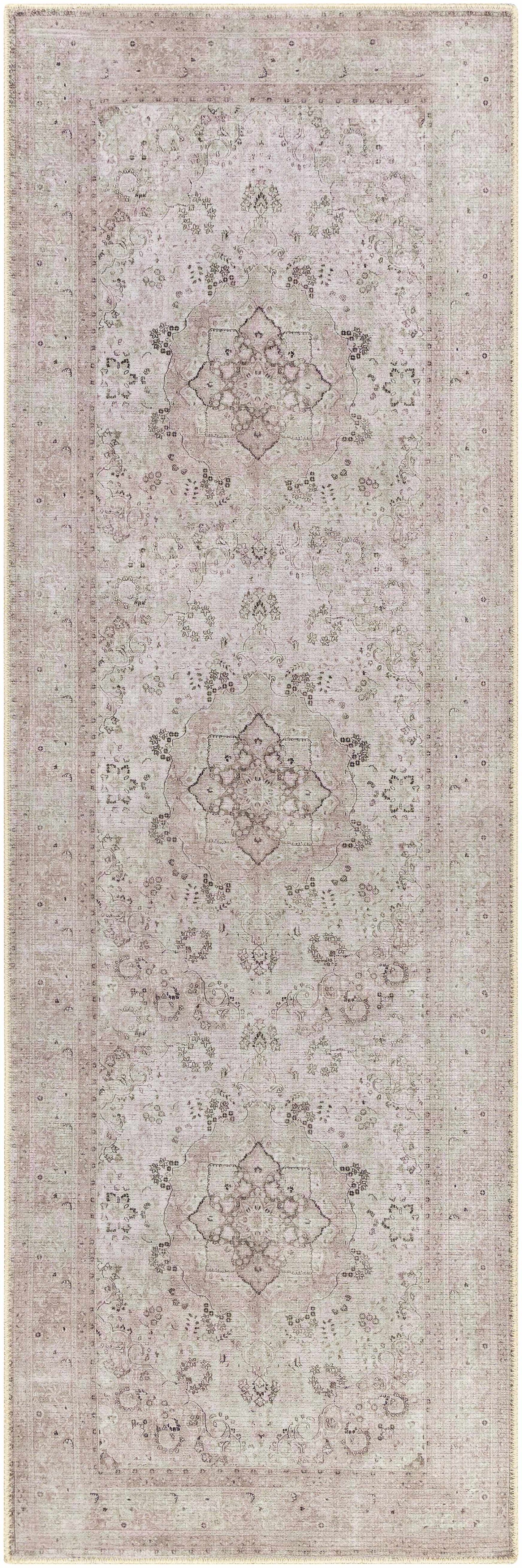 Bethany Washable Area Rug - 2’7’’ x 7’10’’ Runner - Boutique Rugs