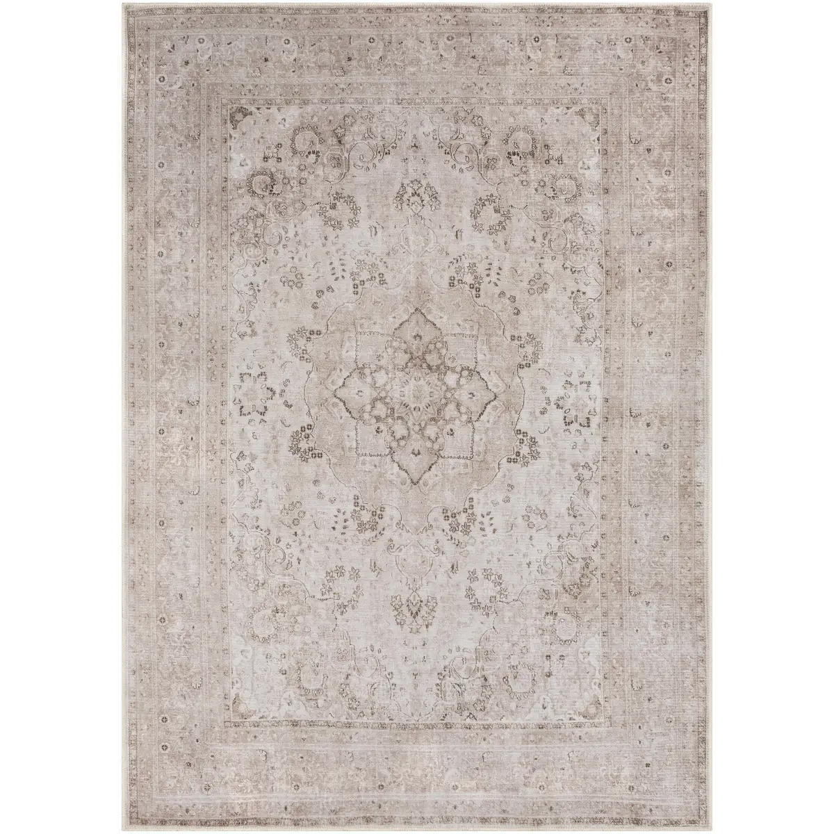 Bethany Washable Area Rug - 5’3’’ x 7’3’’ Rectangle - Boutique Rugs