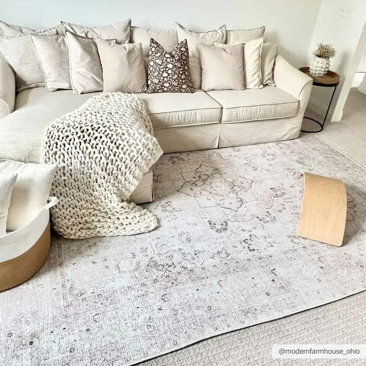 Bethany Washable Area Rug - Boutique Rugs