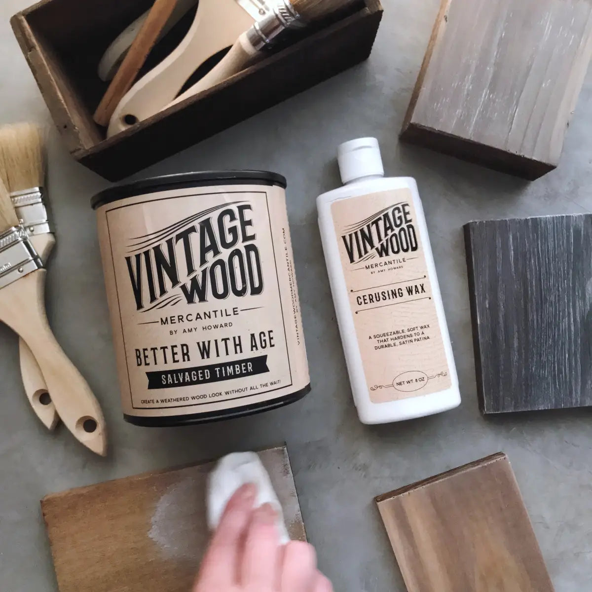 Better with Age - Weathered Wood Finish - Amy Howard At Home