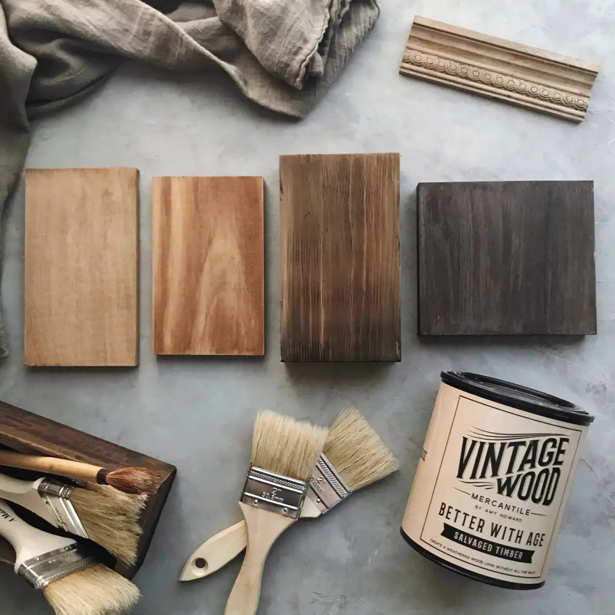 Better with Age - Weathered Wood Finish - Amy Howard At Home