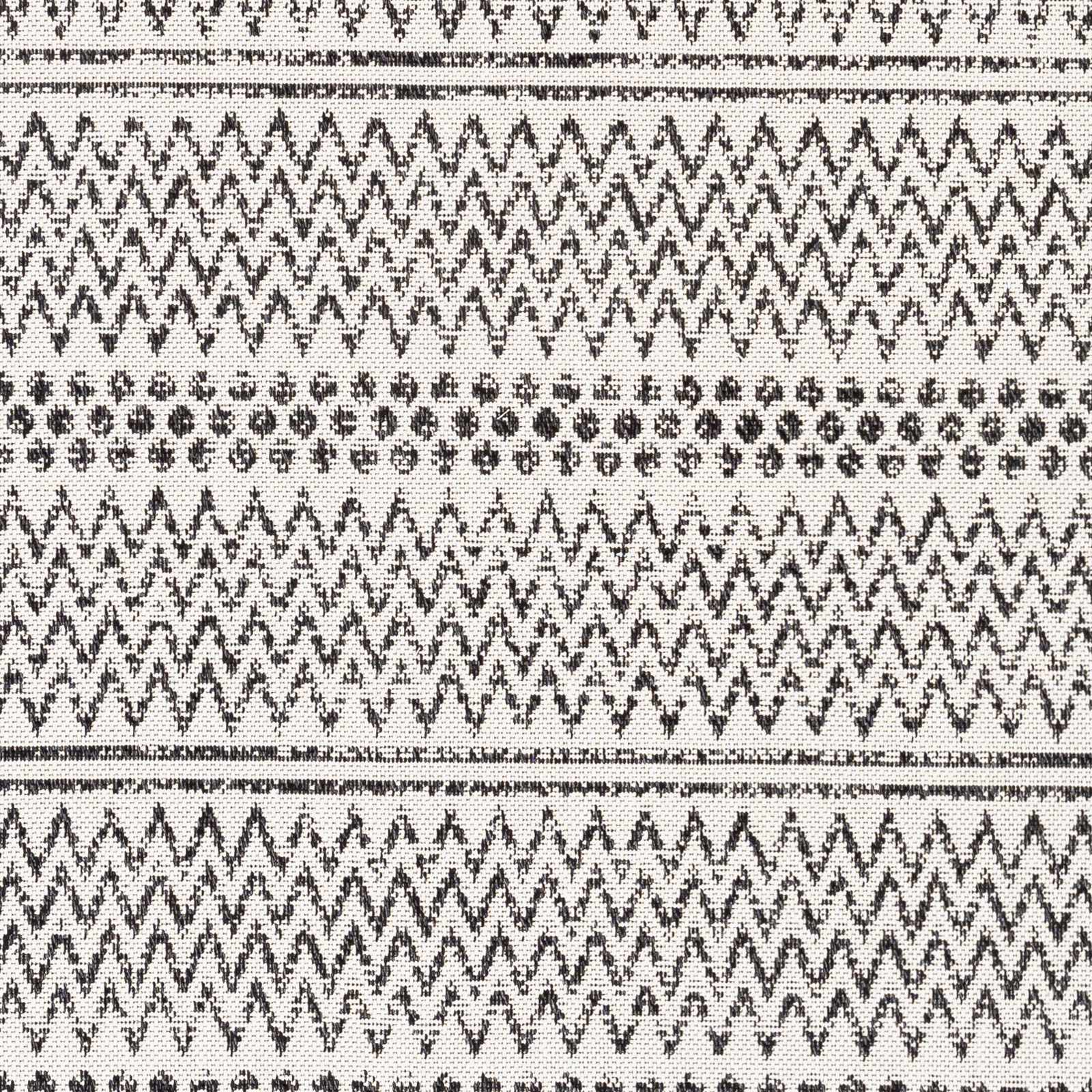 Black & White Cotton Area Rug - Boutique Rugs
