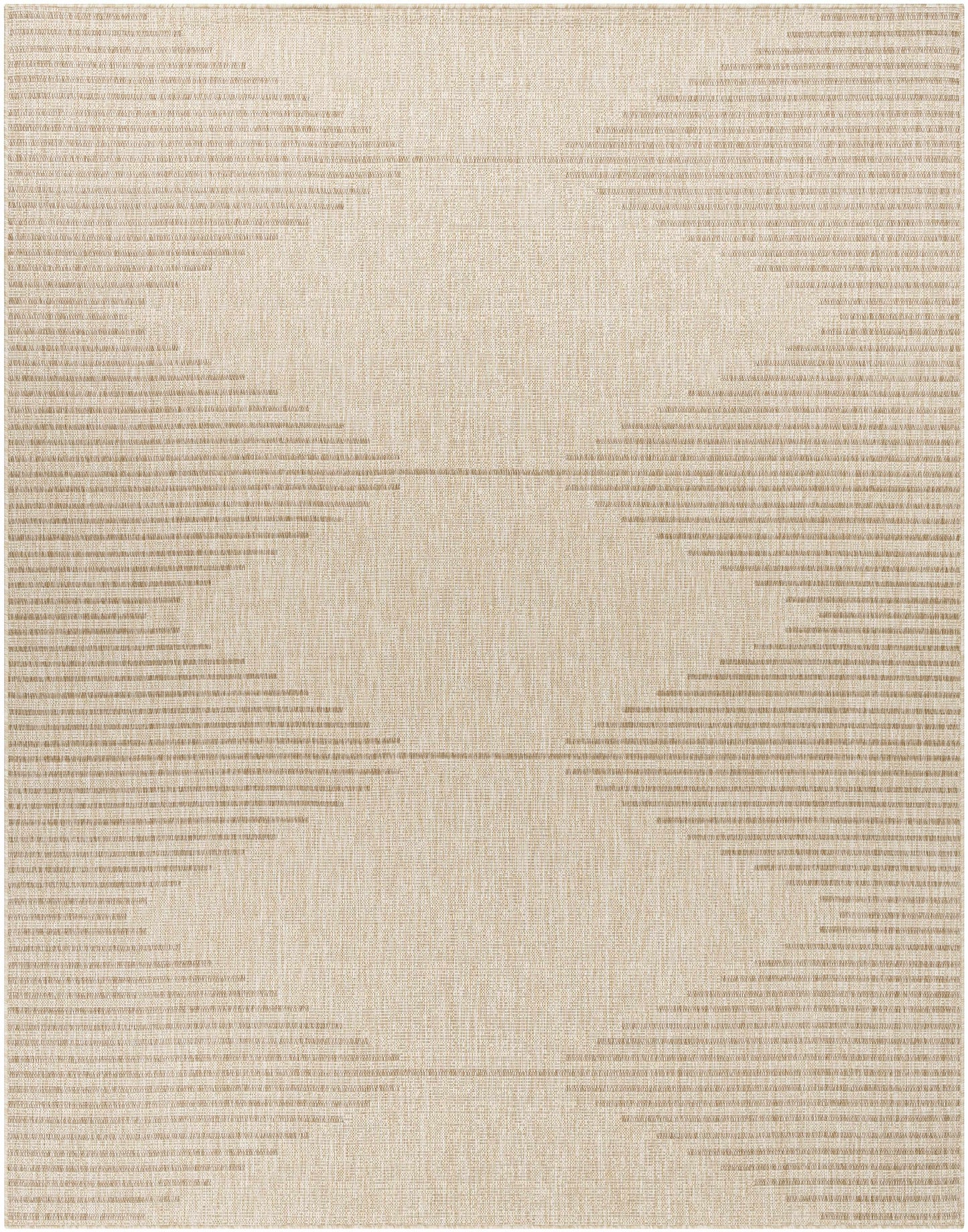 Tapis d'extérieur beige Stephan