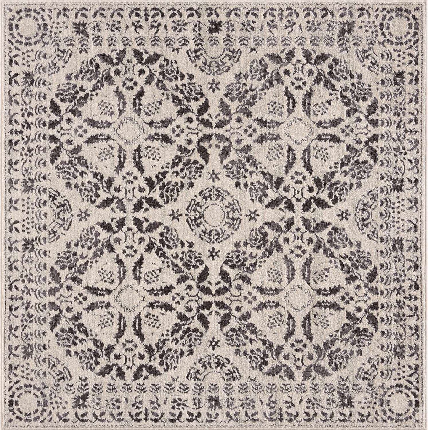 Megargel Area Rug - 5’3’’ Square - Boutique Rugs