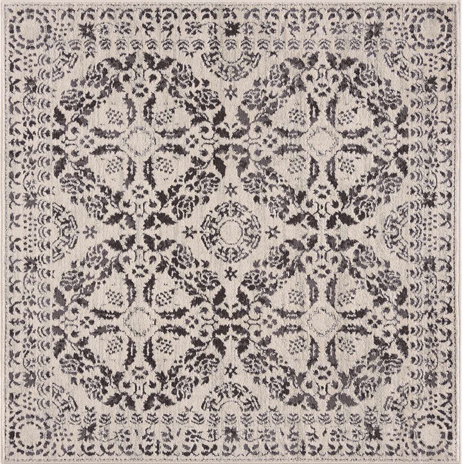 Megargel Area Rug - 5’3’’ Square - Boutique Rugs