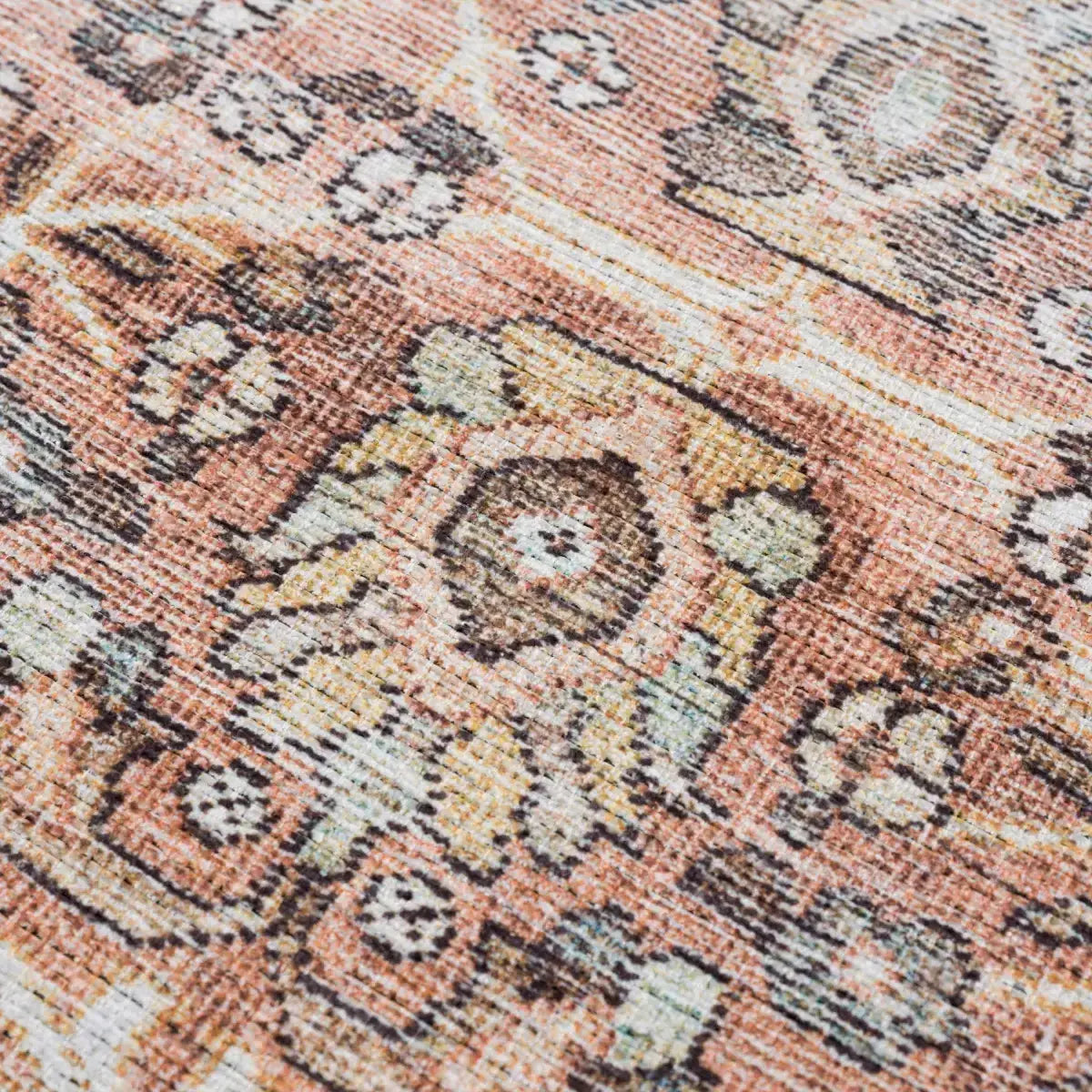 Bian Washable Distressed Rug - Boutique Rugs