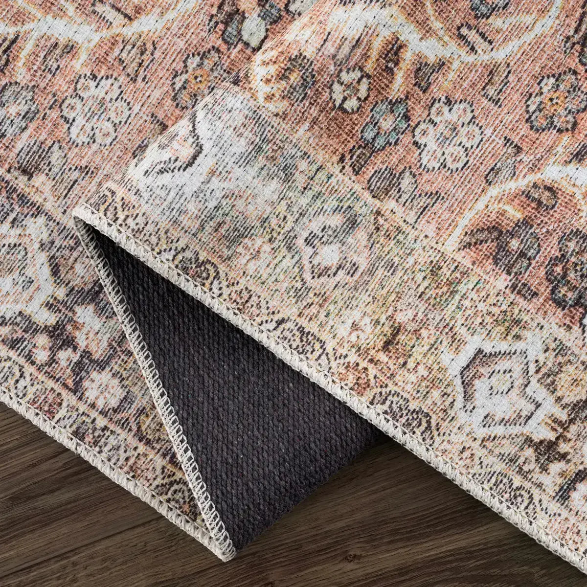 Bian Washable Distressed Rug - Boutique Rugs