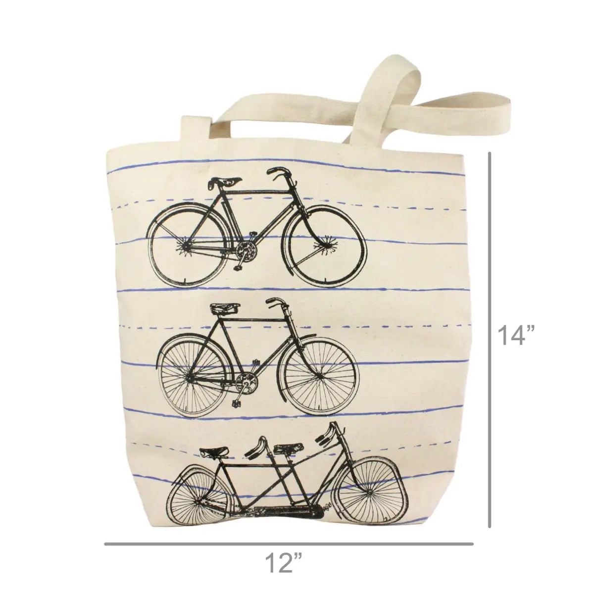 Bicycle Canvas Tote Bag - HomArt