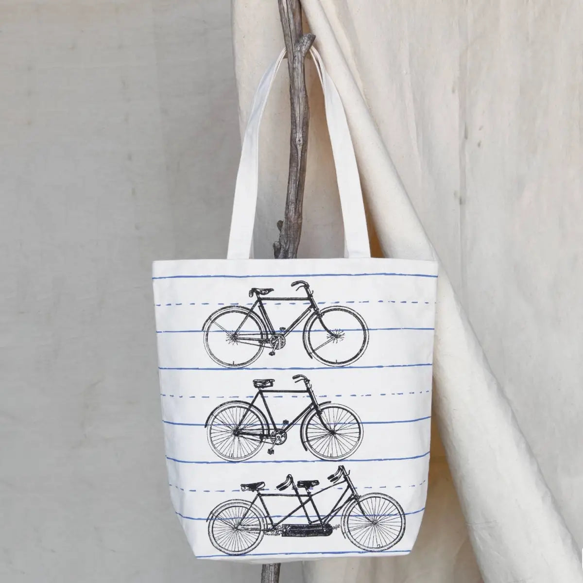 Bicycle Canvas Tote Bag - HomArt