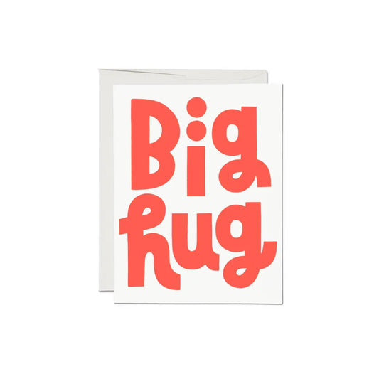 Greeting Card - Big Hug - Red Cap Cards