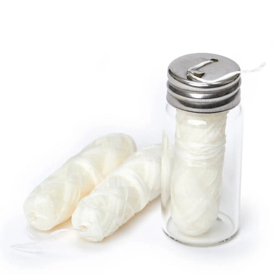 Biodegradable Dental Floss Bundle (Glass Jar + 2 Refills) - Desesh