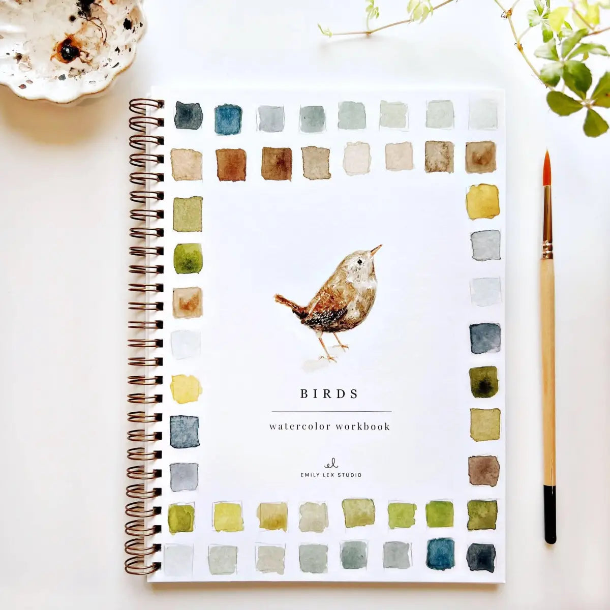 Watercolor Workbook - Birds - Emily Lex - emily lex studio