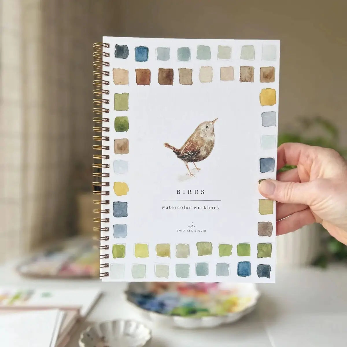 Watercolor Workbook - Birds - Emily Lex - emily lex studio