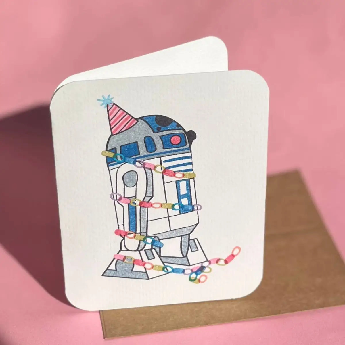 Birthday Card - Star Wars R2D2 - Paper Chain Studios