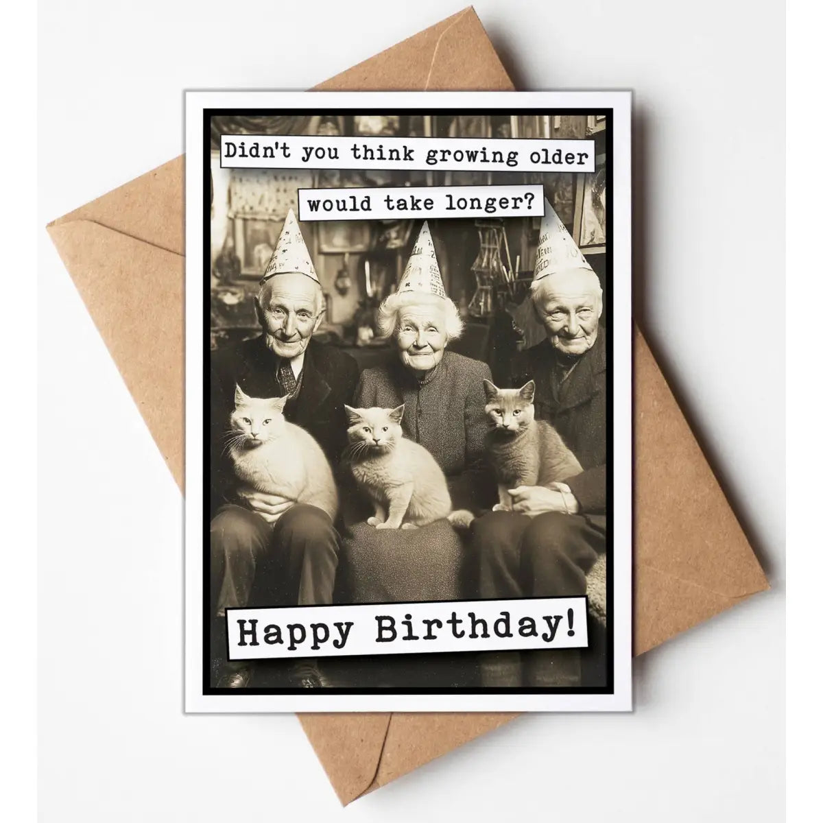 Funny Birthday Card - Getting Older - Katie Doodle | Boutique Greeting Cards & Birthday Gifts
