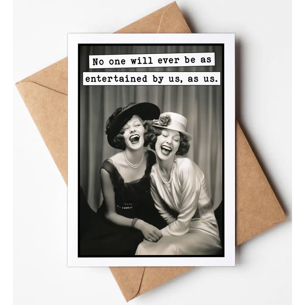 Funny Friendship Card - Blank Inside - Katie Doodle | Boutique Greeting Cards & Birthday Gifts