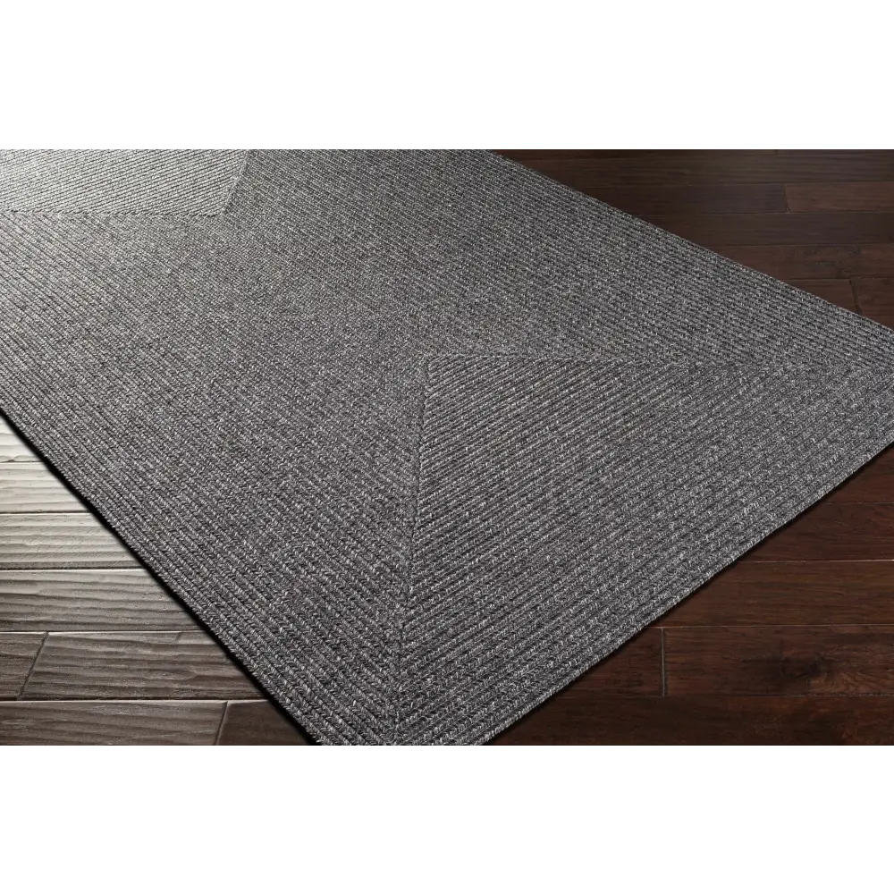 Black Braided Faux Jute Rug - Boutique Rugs