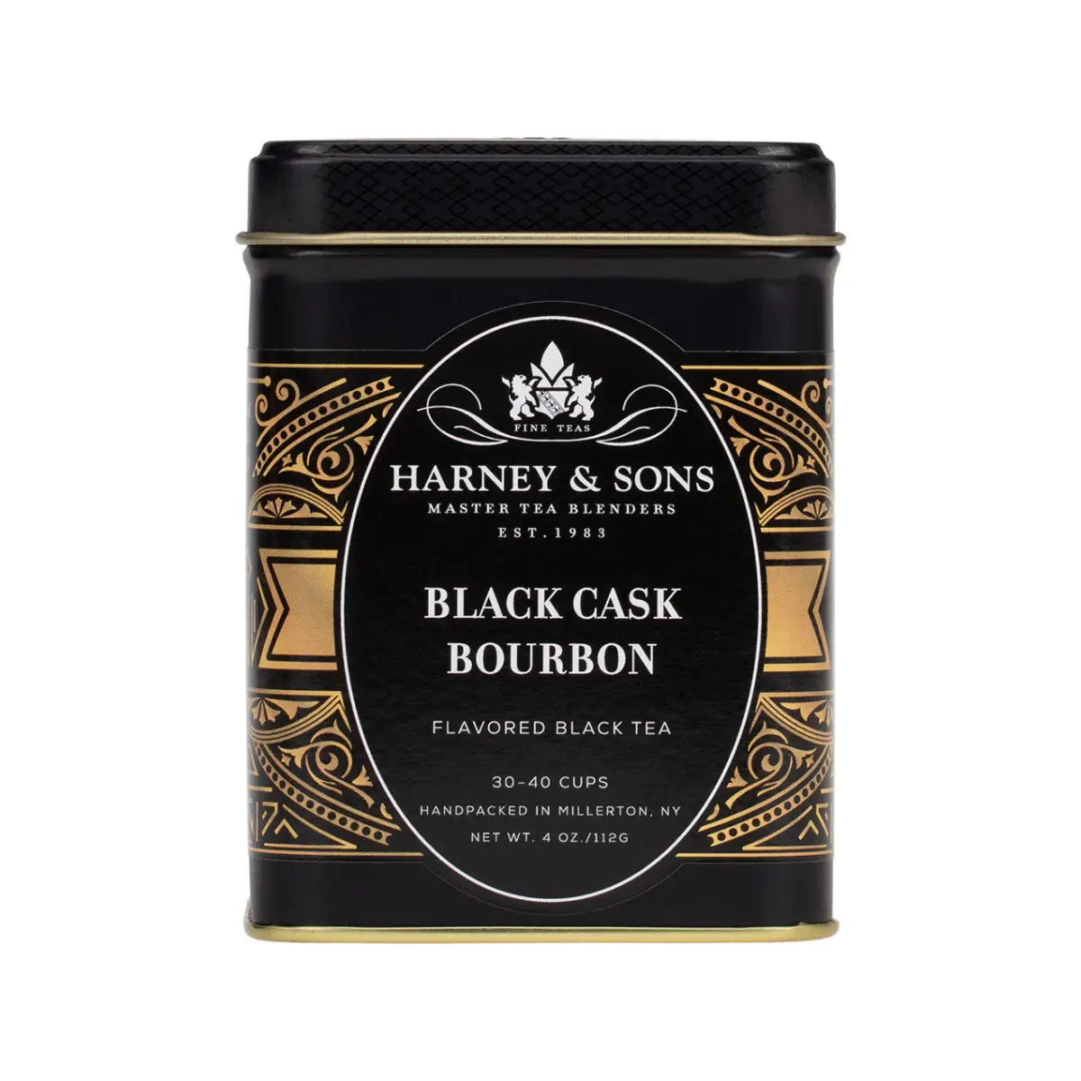 Black Cask Bourbon Tea - Loose / 4 oz. Tin - Harney & Sons Fine Teas