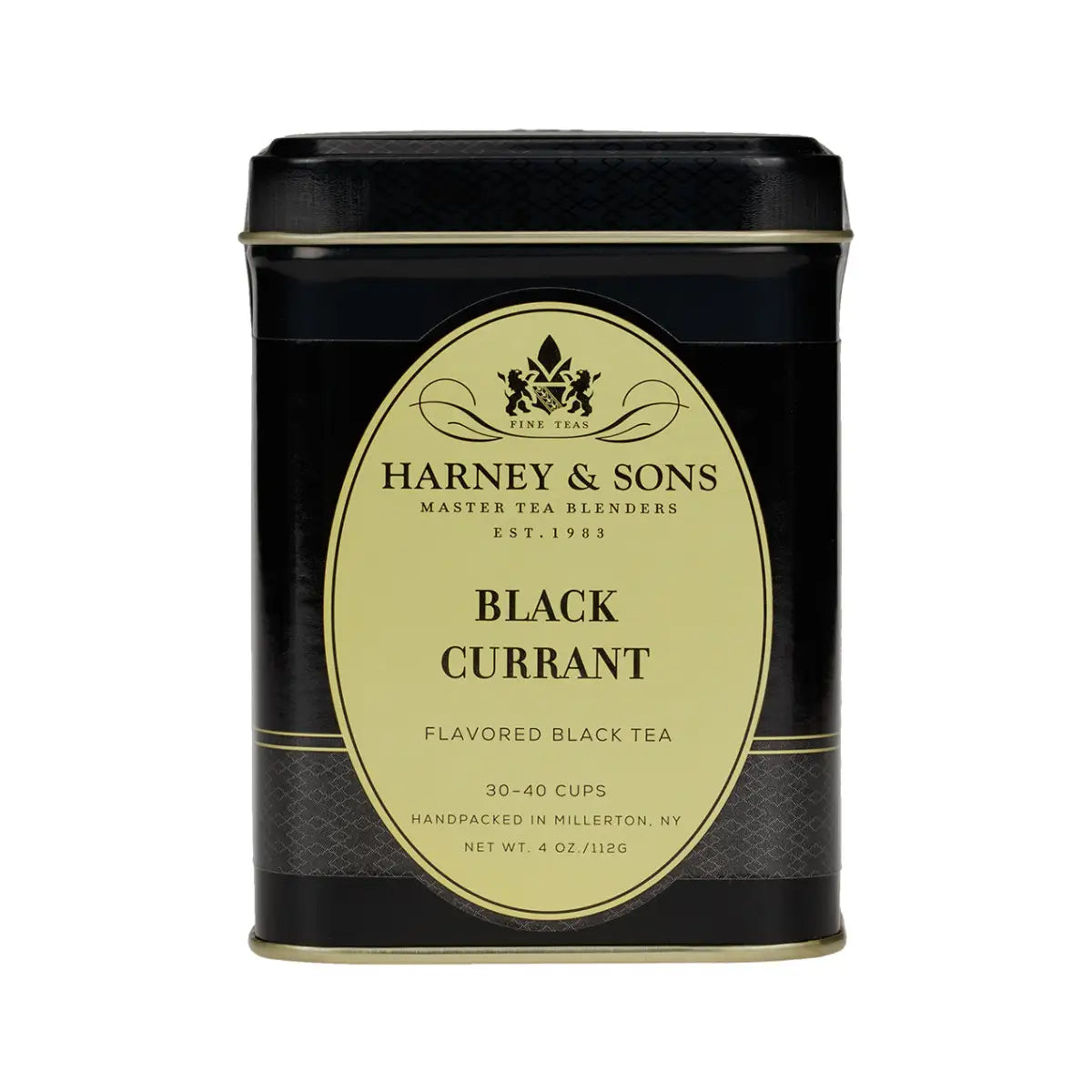 Black Currant Tea - Hot or Iced - Loose / 4 oz. Tin - Harney & Sons Fine Teas