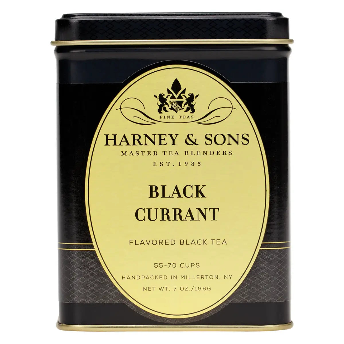 Black Currant Tea - Hot or Iced - Loose / 7 oz. Tin - Harney & Sons Fine Teas