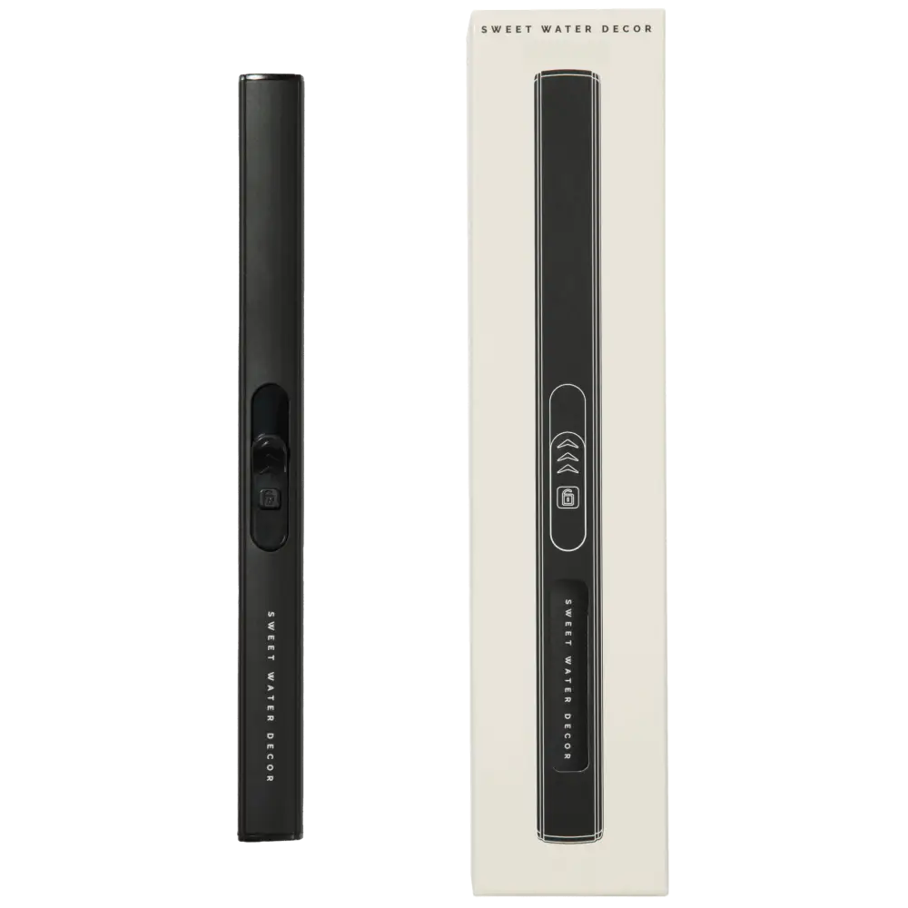 Black Electric Lighter - Sweet Water Decor