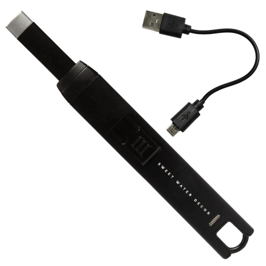 Black Large Electric Lighter - Sweet Water Decor