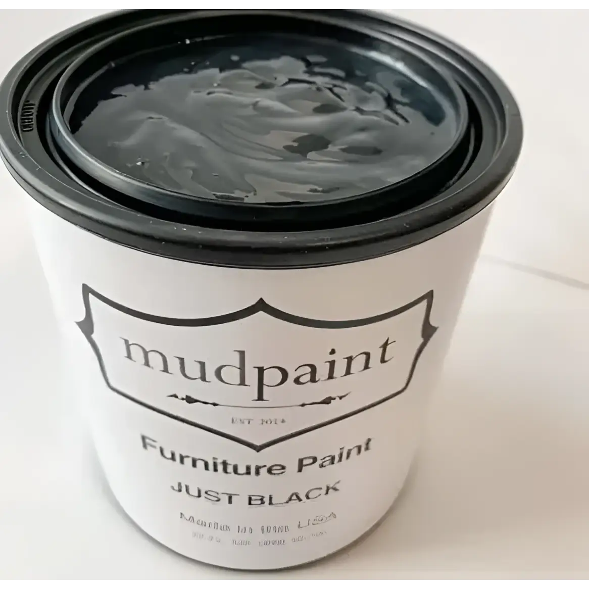 Just Black - MudPaint Clay Furniture Paint - MudPaint