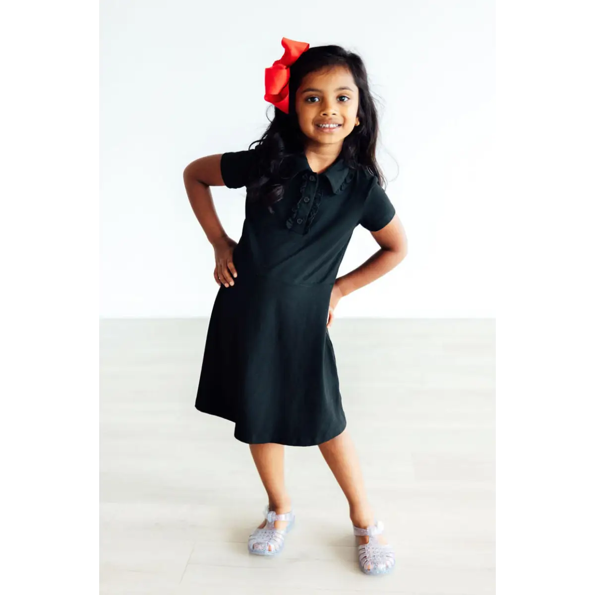 Black Polo Dress - Mila & Rose ®