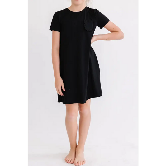 Black T-Shirt Dress - Mila & Rose ®